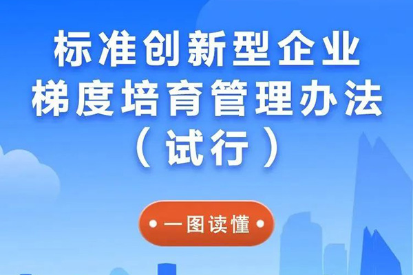 一圖讀懂 | 標準創(chuàng)新型企業(yè)梯度培育管理